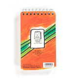 Blue Q Blank 3" x 5" Top-Coil Notebook - The Art Of Procrastination