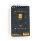 Blue Q Blank 3" x 5" Top-Coil Notebook - Ghosts Were People Too