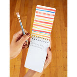 Blue Q Blank 3" x 5" Top-Coil Notebook - Preparing For A Busy Day