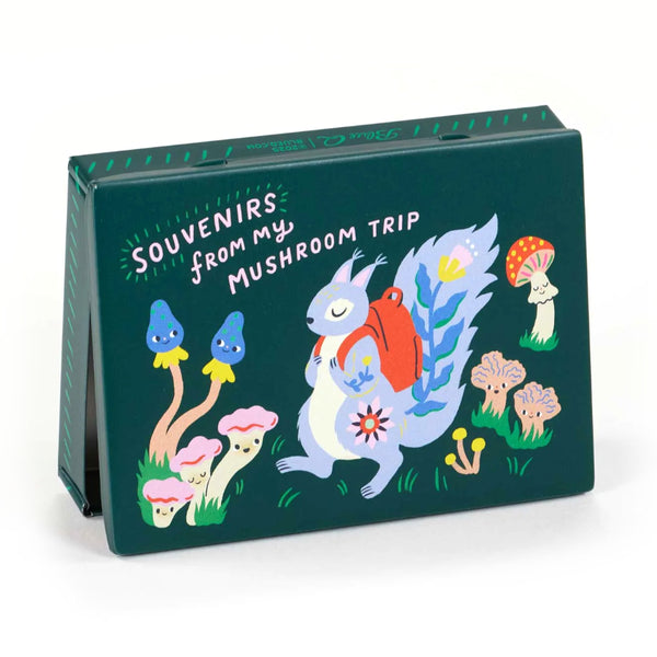 Blue Q Pocket Storage Box - Souvenirs From My Mushroom Trip