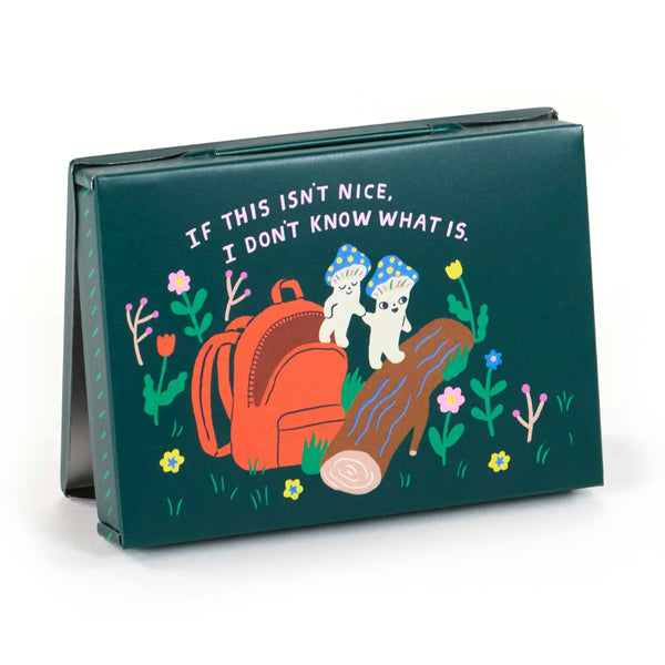 Blue Q Pocket Storage Box - Souvenirs From My Mushroom Trip