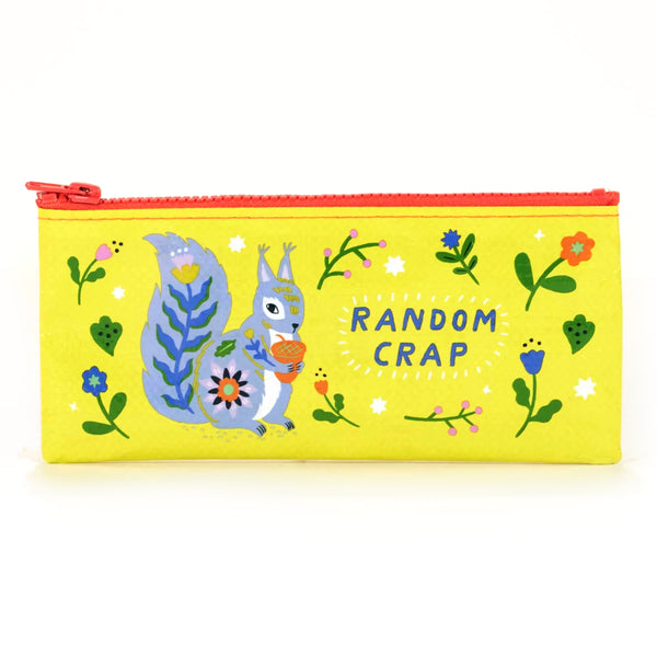 Blue Q Recycled Pencil Case - Random Crap