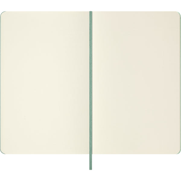 Moleskine Classic Plain Hardcover Notebook, Large - Sage Green