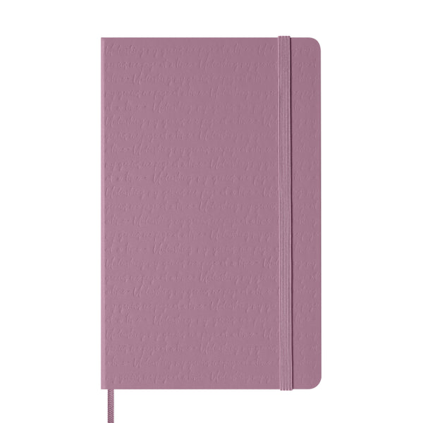 Moleskine Classic Plain Hardcover Notebook, Large - Majestic Pink