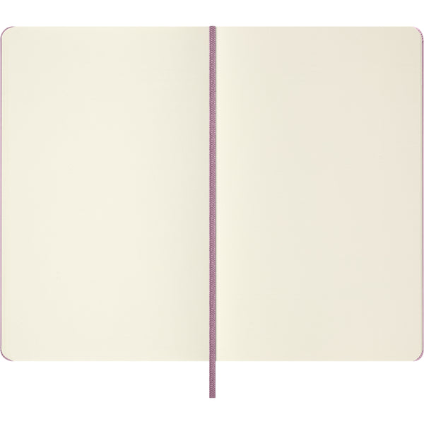 Moleskine Classic Plain Hardcover Notebook, Large - Majestic Pink