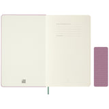 Moleskine Classic Plain Hardcover Notebook, Large - Majestic Pink