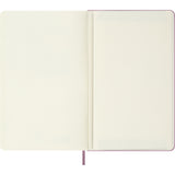 Moleskine Classic Plain Hardcover Notebook, Large - Majestic Pink