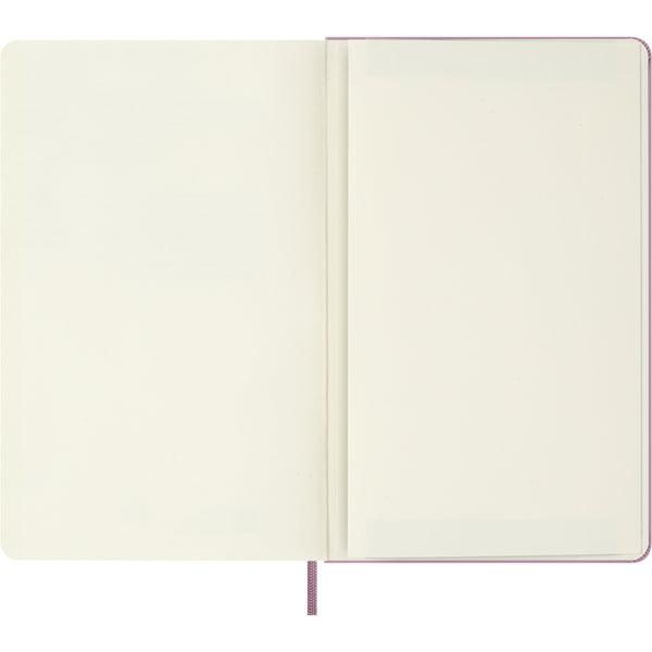 Moleskine Classic Plain Hardcover Notebook, Large - Majestic Pink