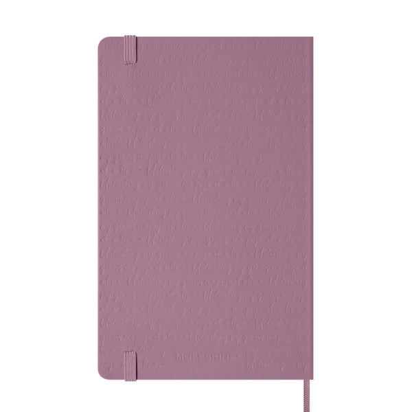 Moleskine Classic Plain Hardcover Notebook, Large - Majestic Pink