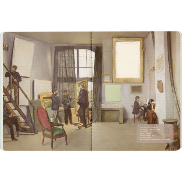 Moleskine Cahier Ruled Journal, XL - Impressions of Impressionism