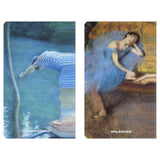 Moleskine Cahier Plain Journals 2pk, Large - Impressions of Impressionism