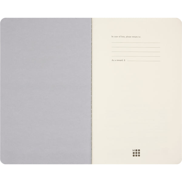 Moleskine Cahier Plain Journals 2pk, Large - NASA Limited Edition