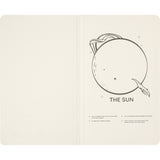 Moleskine Volant Plain Notebook, Large - NASA Limited Edition, Glow-in-the-Dark