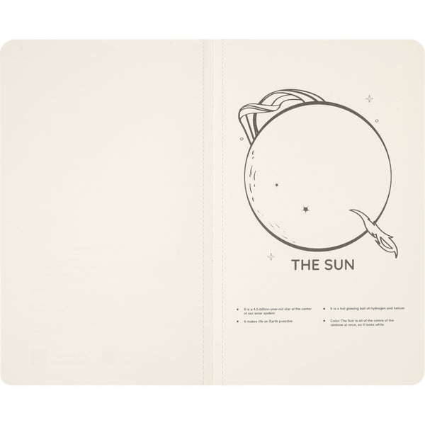 Moleskine Volant Plain Notebook, Large - NASA Limited Edition, Glow-in-the-Dark