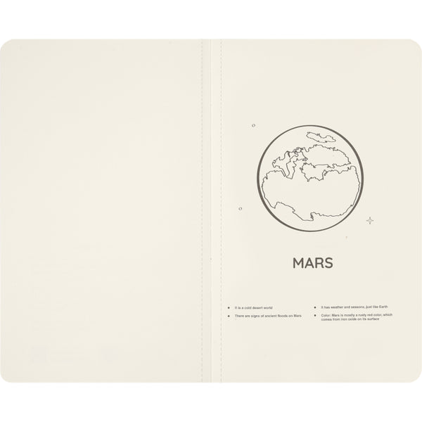 Moleskine Volant Plain Notebook, Large - NASA Limited Edition, Glow-in-the-Dark