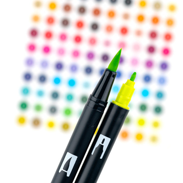 Tombow Dual Brush Pen Set 6pk Manga Wind