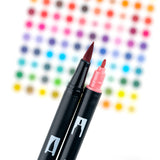 Tombow Dual Brush Pen Set 6pk Manga Moon