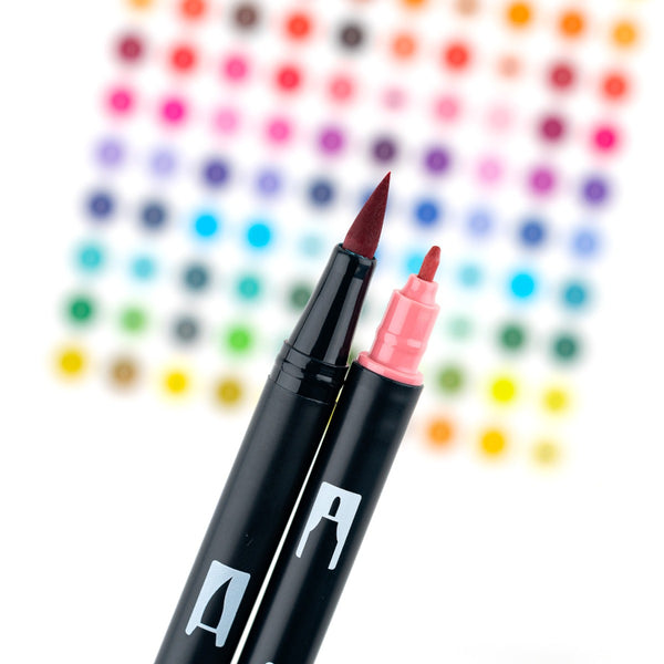 Tombow Dual Brush Pen Set 6pk Manga Moon