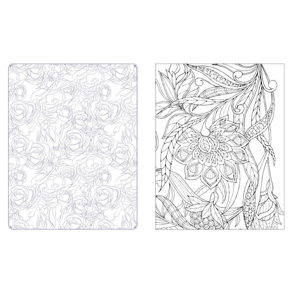 Chartwell Colouring Book - Botanical Blooms