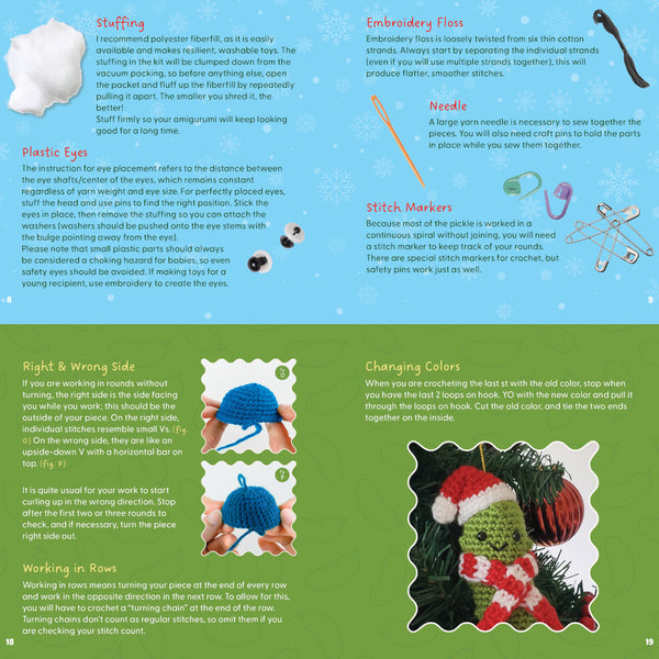 Chartwell Christmas Pickle Crochet Kit