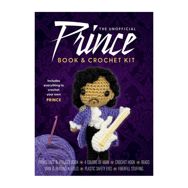 The Unofficial Prince Crochet Kit & Book by Kati Gálusz