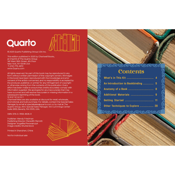 Chartwell Bookbinding Kit by Amanda Carestio