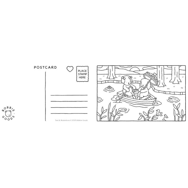 Bobbie Goods Postcard Colouring Book