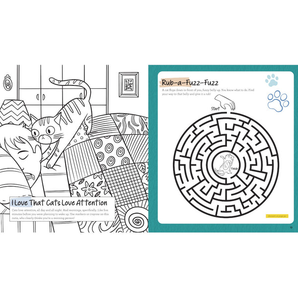 A Cat Lover’s Activity Book by Rachel Hastings