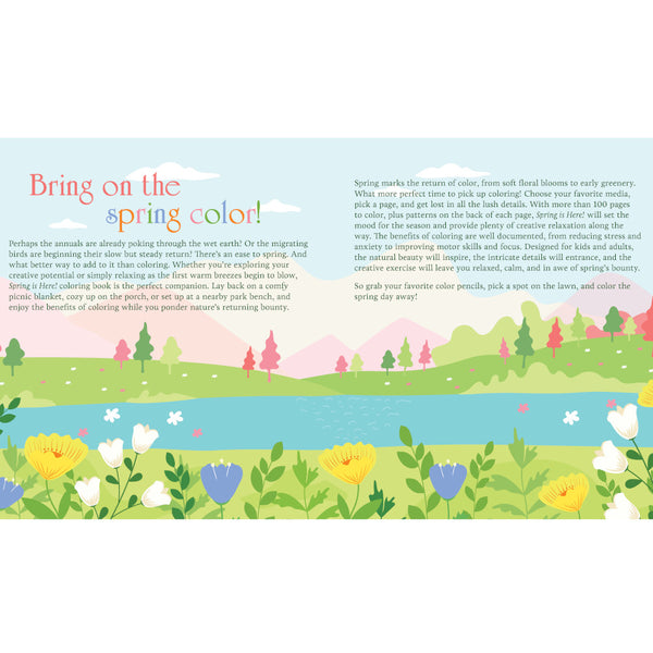 Chartwell Colouring Book - Spring is Here!