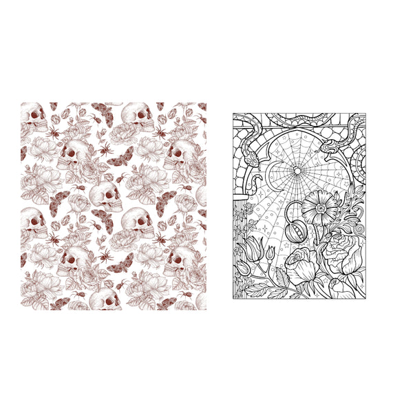 Chartwell Colouring Booth - Dark Cottagecore