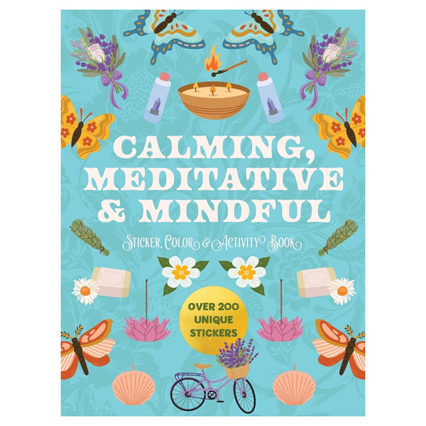 Calming, Meditative & Mindful Sticker, Colour & Activity Book