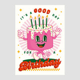 Art File Birthday Greeting Card - Good Day for a Brithday