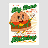 Art File Birthday Greeting Card - Big Buns