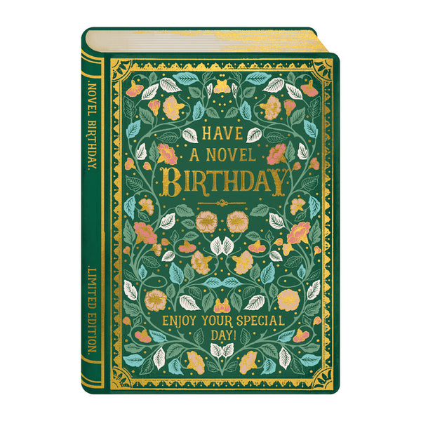 Art File Birthday Greeting Card - Novel Birthday