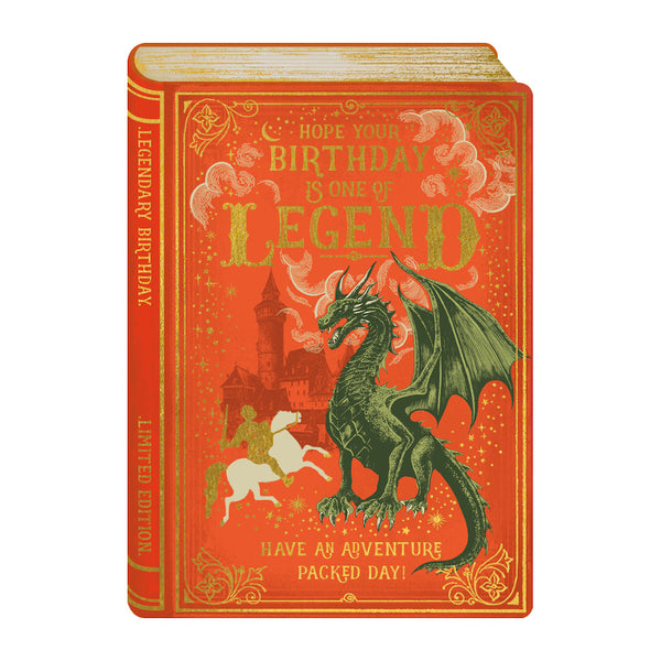 Art File Birthday Greeting Card - Legendary Birthday