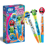 Clementoni Idea Create Your Pens Kit 3pk Monsters