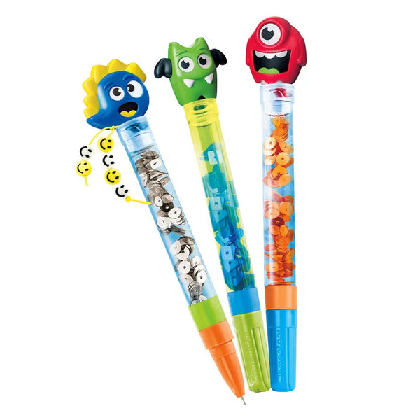 Clementoni Idea Create Your Pens Kit 3pk Monsters