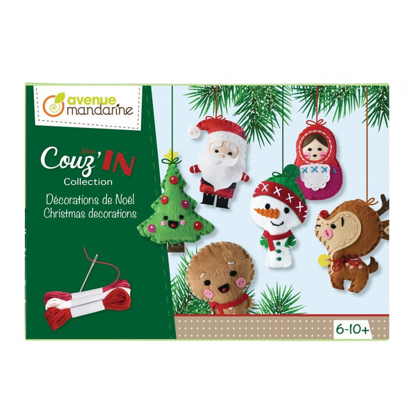 Avenue Mandarine Mini Couz'In Christmas Decorations Kit