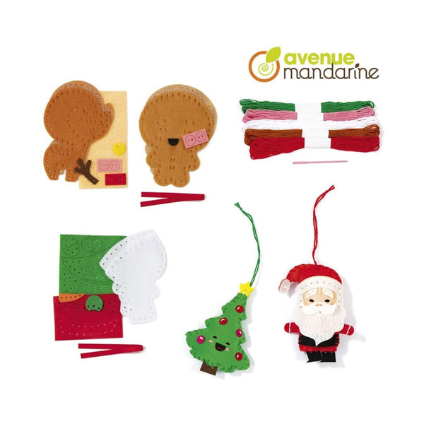 Avenue Mandarine Mini Couz'In Christmas Decorations Kit