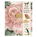 John Derian sticker book with floral design and nature-themed illustrations