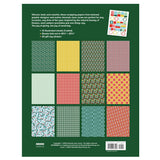 Amanda Jane Jones Wrapping Paper Florals - 12 Sheets with Gift Tags