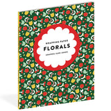 Amanda Jane Jones Wrapping Paper Florals - 12 Sheets with Gift Tags