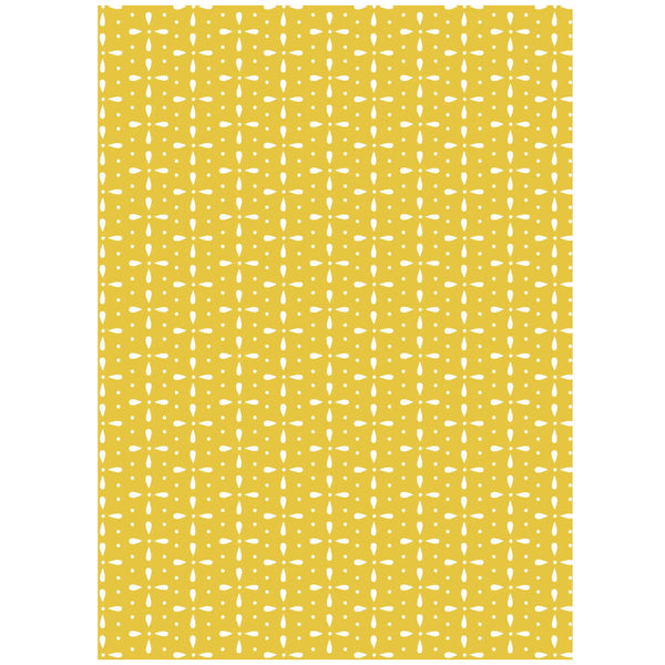 Amanda Jane Jones Wrapping Paper Florals - 12 Sheets with Gift Tags