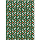 Amanda Jane Jones Wrapping Paper Florals - 12 Sheets with Gift Tags