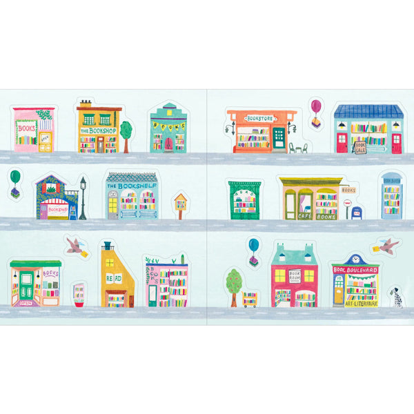 A Book Lover’s Sticker Book by Christina Chun