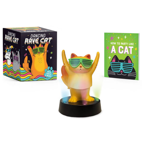 RP Minis Dancing Rave Cat With Lights & Music!
