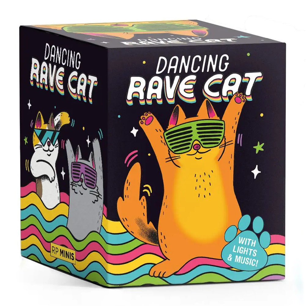 Rp Poly Rave RP Minis Dancing Rave Cat With Lights & Music! – Midoco Art & Office ...
