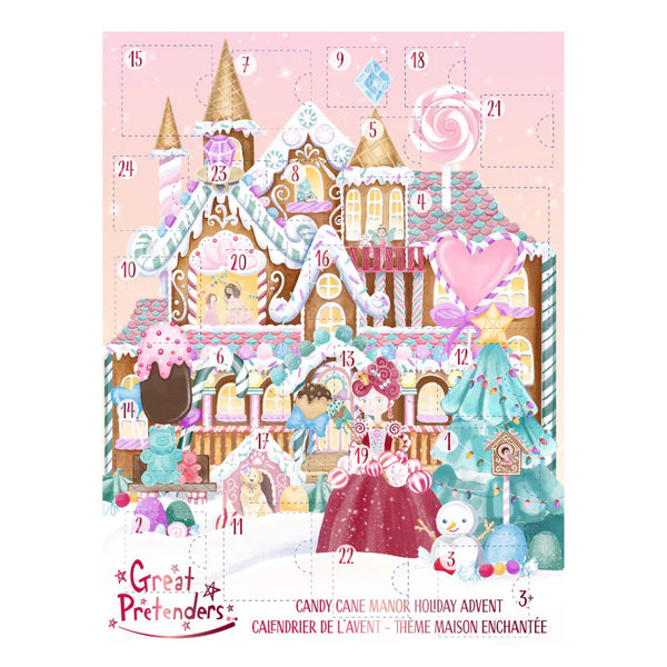 Great Pretenders Advent Calendar Jewellery Kit - Candy Cane Manor