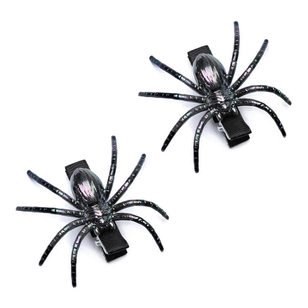 Great Pretenders Hair Pin Set - Creepy Crawly Spiders
