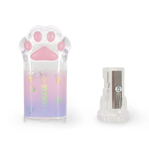 Legami Pencil Sharpener with Container - Meow Kitty Paw
